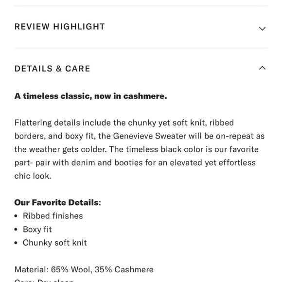 Tuckernuck Genevieve Sweater - Small - Picture 2 of 6